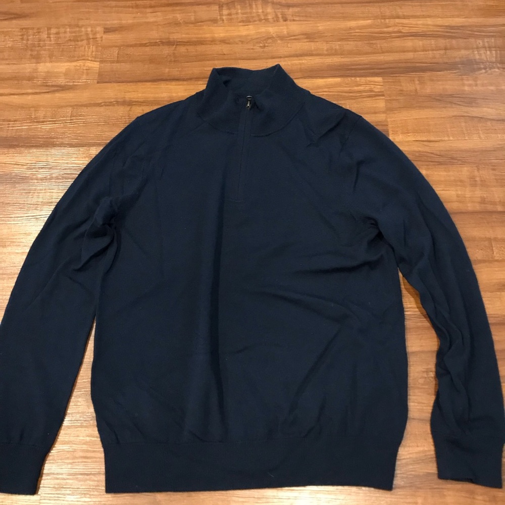 J Crew Merino Wool Sweater 1/4 zip